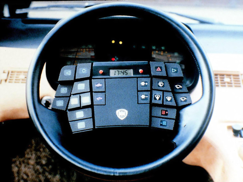 Illustration for article titled Utterly Bitchen Car Dashboards Inspired By Spaceships